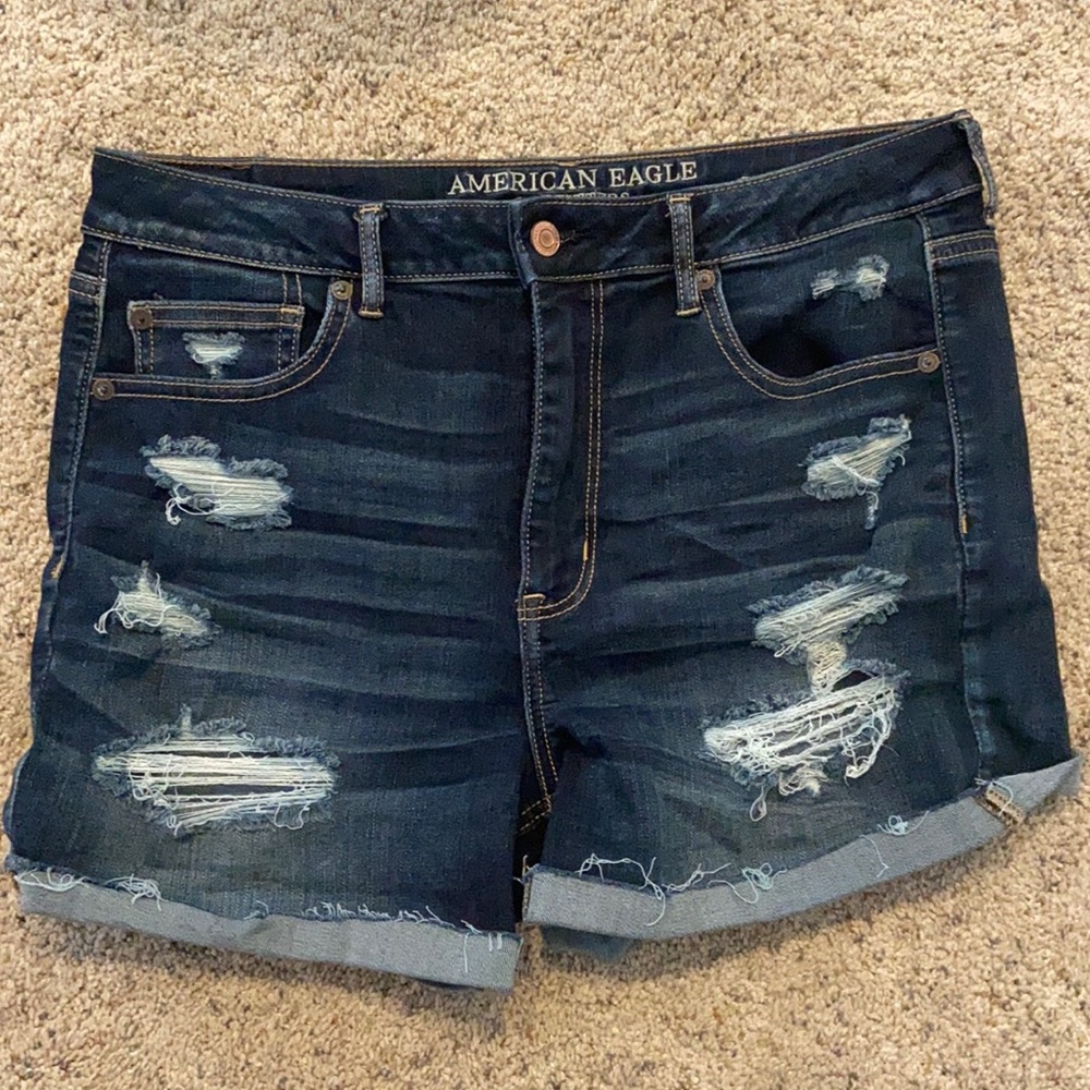 american eagle jean shorts